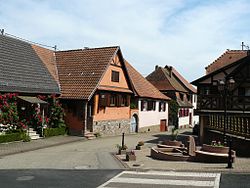 Skyline of Saint-Nabor