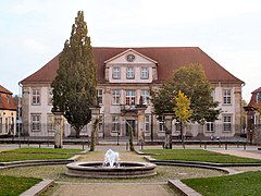 Lippehof, Wohnsitz der Familie, heute Engelbert-Kaempfer-Gymnasium