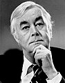 Daniel Patrick Moynihan, U.S. Senator from New York (BS, 1948; MA, 1949; PhD, 1961)