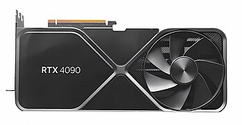 Nvidia GeForce RTX 4090 grafikkort fra 2022.