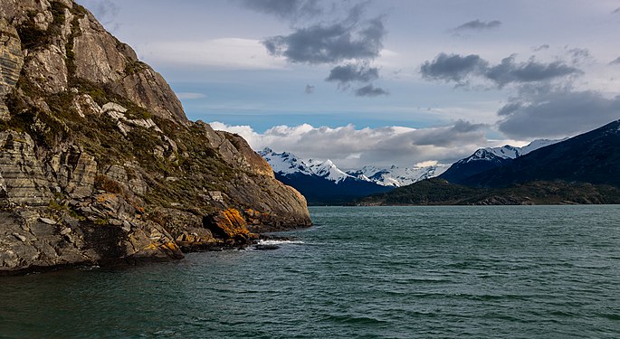 Fjord before accesing Balmaceda Glacier Photograph: Reginaldo Galhardo Martins