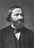 Black-and-white photographic portrait of Gustav Kirchhoff