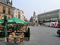 De grote markt in Nijmegen