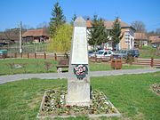 Heroes monument in Hodoșa