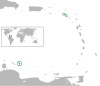 BES islands location map