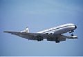 de Havilland DH.106 Comet 4 de Mexicana aterrizando en el Aeropuerto Internacional de la Ciudad de México.