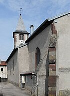 L'église, côté sud.