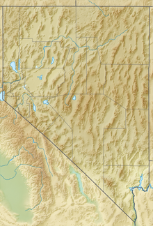 Arrow Canyon Range is located in Nevada