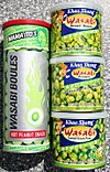 Wasabi-Produkte zum Knabbern