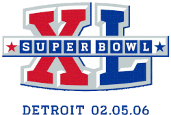 Logo des Super Bowl XL