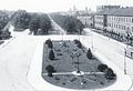 Königsworther Platz um 1890, rechts die Ulanenkaserne