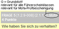 Beispielfrage aus dem Grundstoff