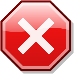 File:Stop x nuvola.svg