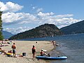 Copper Island in Shuswap Lake