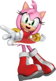 Amy Rose pelissä Sonic & Sega All-Stars Racing.