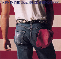 Studioalbumin Born in the U.S.A. kansikuva