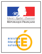 Logo du ministère de l’Éducation nationale entre 2000 et 2014.