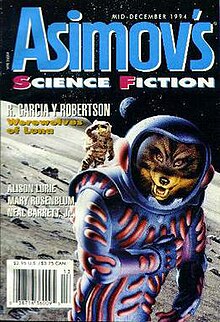 Sampul keluaran Asimov's Science Fiction