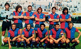 La formazione della Sambenedettese (1980-1981) promossa in Serie B.