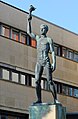 Bronze Skulptur virum Stater Kolléisch (2010).