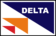 Logo lama Visa dan logo lama Delta.