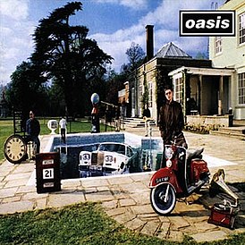 Обложка альбома Oasis «Be Here Now» (1997)