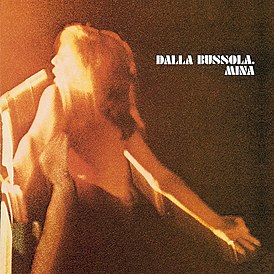 Обложка альбома Мины «Dalla Bussola» (1972)