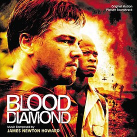 Обложка альбома Джеймса Ньютона Ховарда «Blood Diamond (Original Motion Picture Soundtrack)» ()