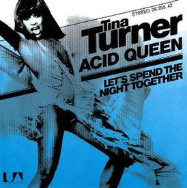 Обложка сингла Тины Тёрнер «Acid Queen» (1976)