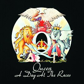 Обложка альбома Queen «A Day at the Races» (1976)