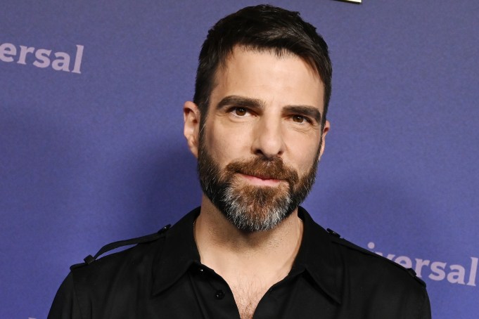 Zachary Quinto at the NBCUniversal portion of the 2024 TCA Summer Press Tour at The Langham Huntington, Pasadena on July 14, 2024 in Pasadena, California.  (Photo by Katie Flores/Variety via Getty Images)