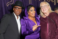 Courtney B. Vance, Niecy Nash Betts and Donna Kelce at the premiere of FX’s “Grotesquerie” held at Spring Studios on September 23, 2024 in New York City.