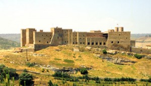 Castillo medieval del siglo XII, actualmente Parador de Sigüenza (Guadalajara).