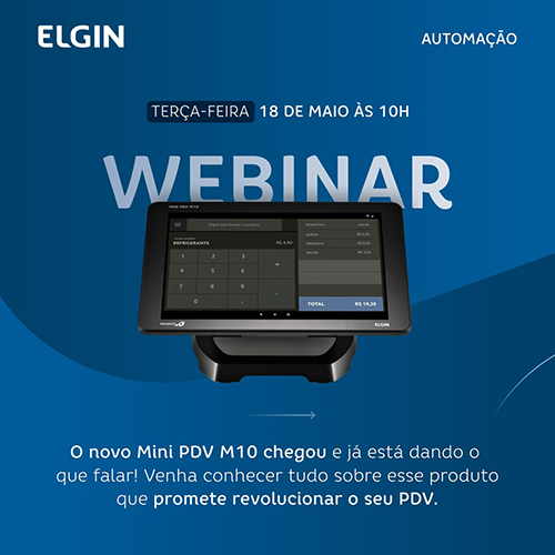 Elgin Super Live de lançamento da linha Android!