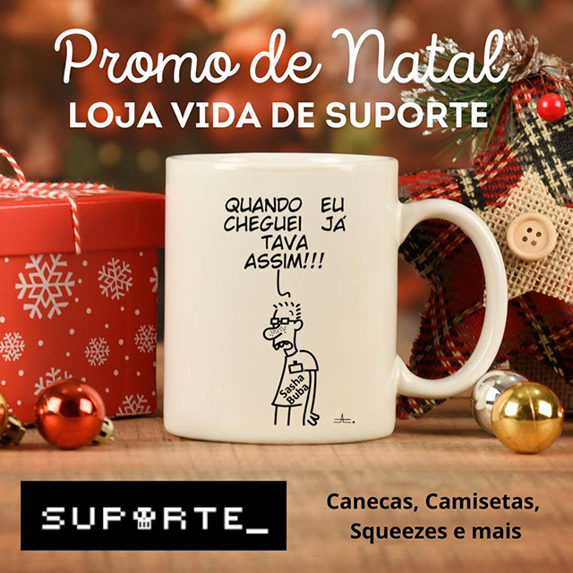 Promoção de Natal na Loja Vida de Suporte