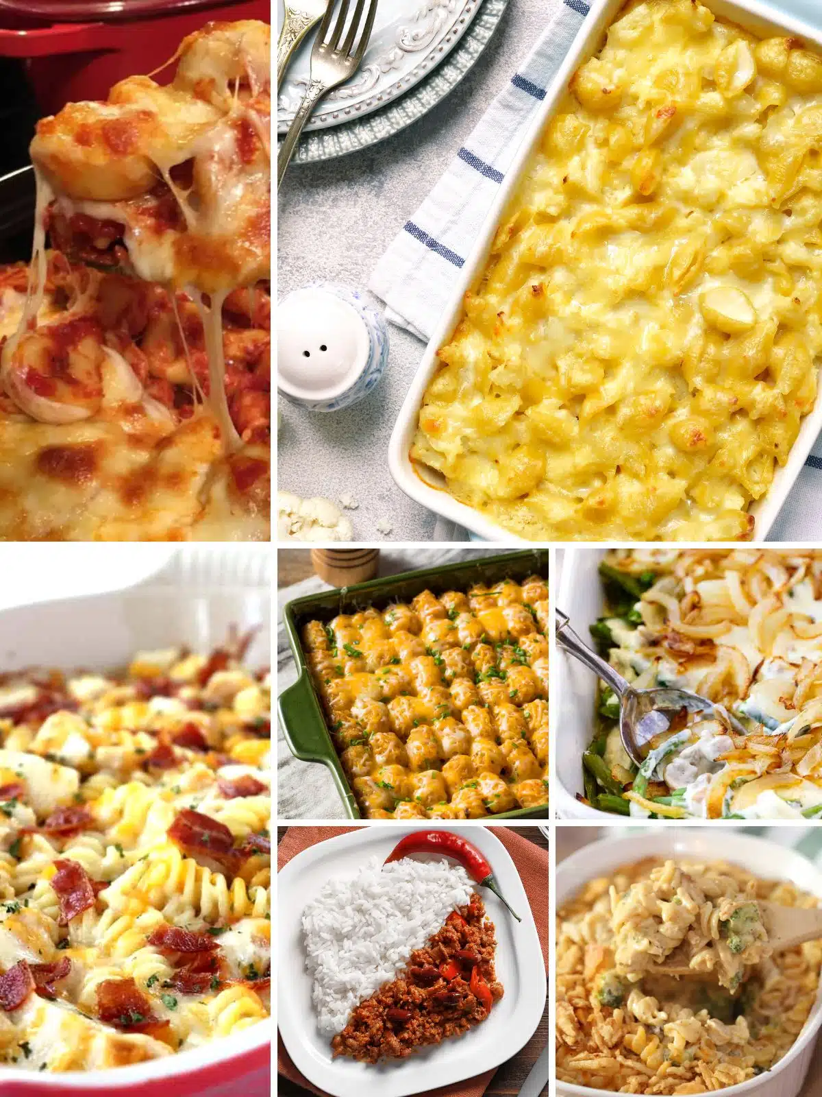 family favorite casseroles.