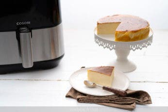 Tarta de queso en Cosori