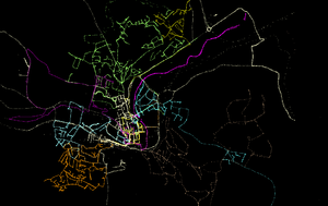 Tracklogs of Bath, UK