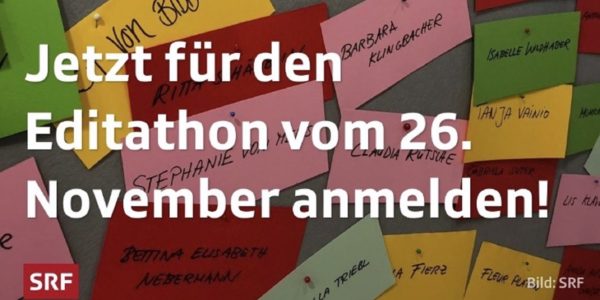 5. Edit-a-thon „Frauen für Wikipedia“ am 26. November 2020 – online