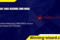 syarat buka rekening cimb niaga