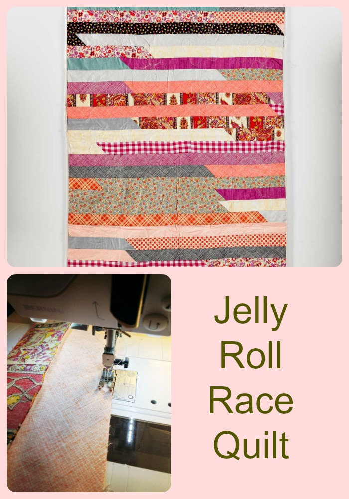 Jelly Roll Race Quilt