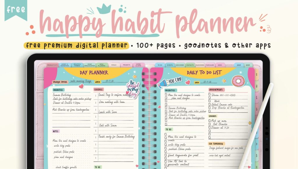 Happy Habit Planner