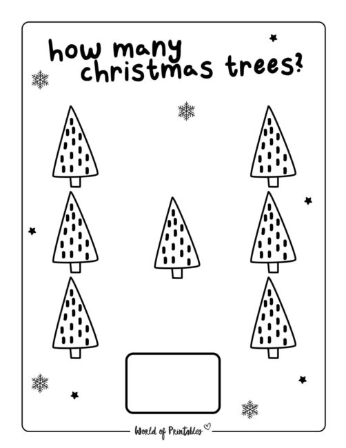 Christmas Math Free Printables