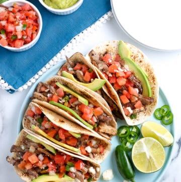 pork tacos in the slow cooker