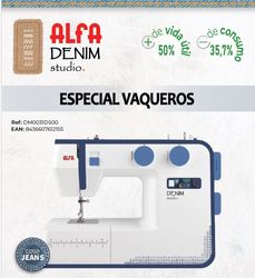 MAQUINA de costura ALFA DENIM