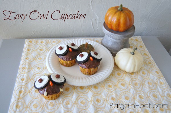 Owl cupcakes