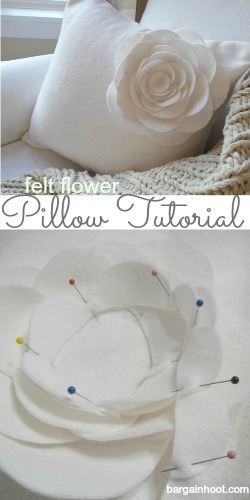 felt flower tutorial