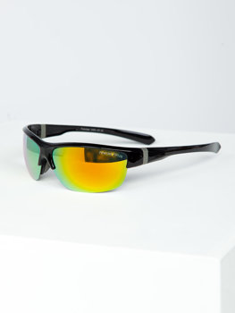 Bolf Sonnenbrille Schwarz-Gold  PLS6