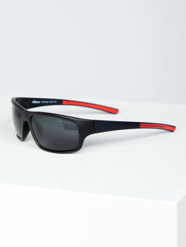 Bolf Sonnenbrille Schwarz-Rot  MIAMI1