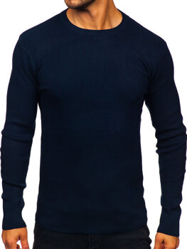 Jersey para hombre azul oscuro Bolf S8750